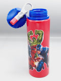 Avengers Themed School Water Bottle For Boys - BPA Free Plastic