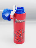 Avengers Themed School Water Bottle For Boys - BPA Free Plastic