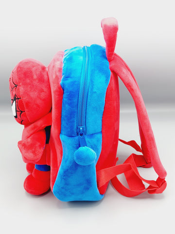 Best Quality Spiderman Detachable Plush Toy Backpack Buy Online - Superhero Imported and Branded Bag For Boys Preschooler