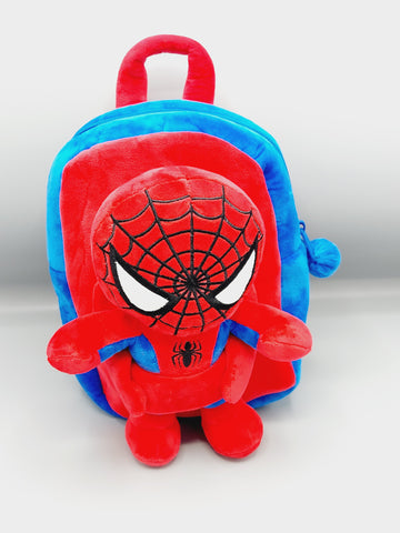 Best Quality Spiderman Detachable Plush Toy Backpack Buy Online - Superhero Imported and Branded Bag For Boys Preschooler