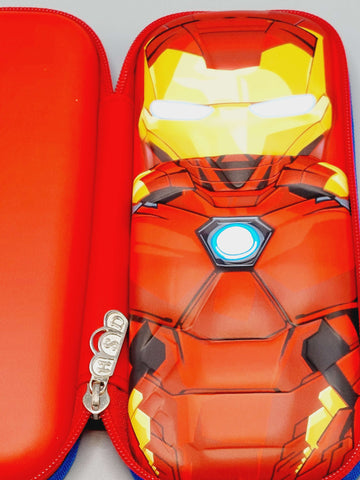 Marvel's Iron Man Pencil Case Accessories Holder For Boys