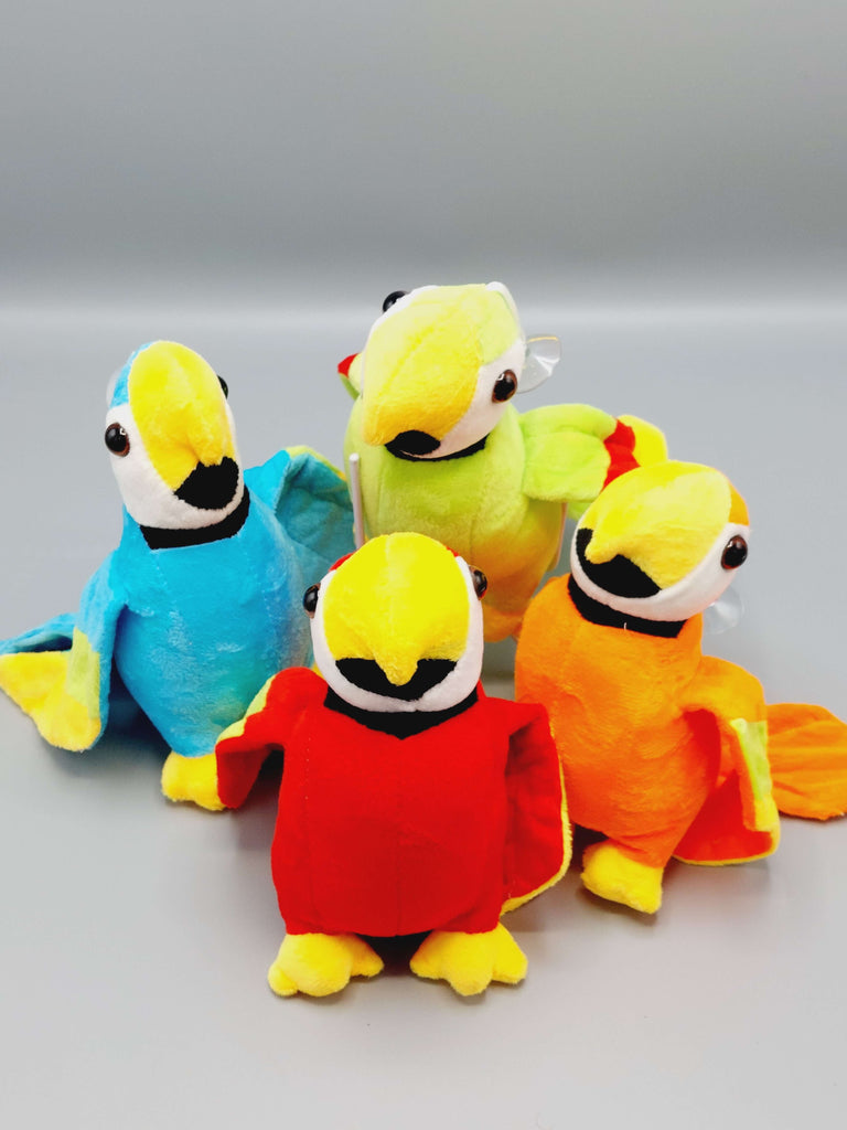 Parrot Plush Stuffed Toys RIO Macaw Bird Stuffed Doll Toy – CopyPencil.pk
