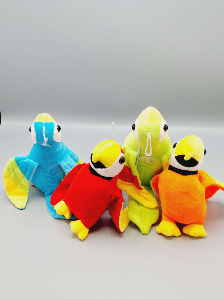 Parrot Plush Stuffed Toys RIO Macaw Bird Stuffed Doll Toy – CopyPencil.pk