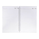 Ideal Executive Ring Notebook, A5 size, Narrow Lined Double Sided Spiral Notebook
