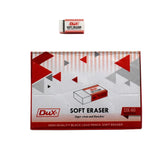 dux dx-60 soft erasers pack of 60