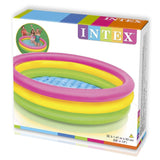 INTEX Sunset Glow 3 Rings Swimming Pool For Kids Detailed View
