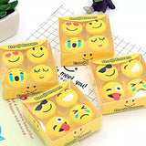 emoji smiley face erasers cute round erasers