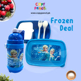 Frozen Lunch Box And Water Bottle Deal Girls/Kids School Lunch Box and Water Bottle Deal