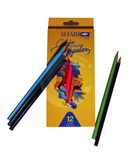 Shark Color Pencil Full Size Pack Of 12 Color Pencils