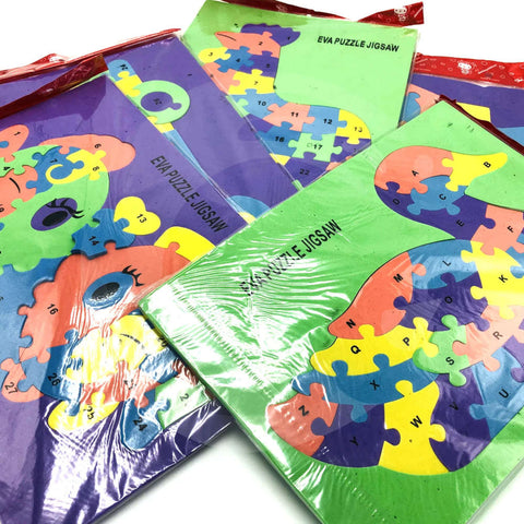Alphabet & Number Jigsaw Foam Puzzle For Kids Learning