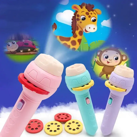 Mini Flashlight Slide Projector Toy For Kids Buy Online Projector Toy