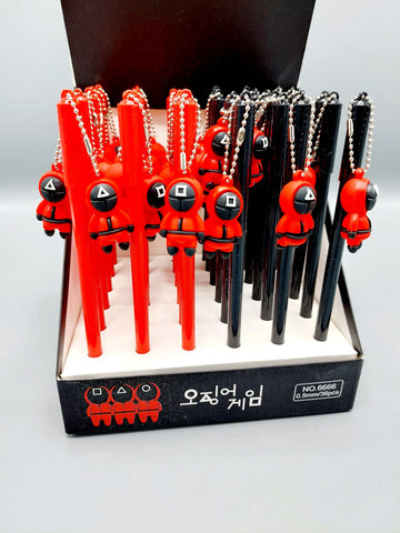 Fancy Ball Pen Red and Black Color Ball Pen