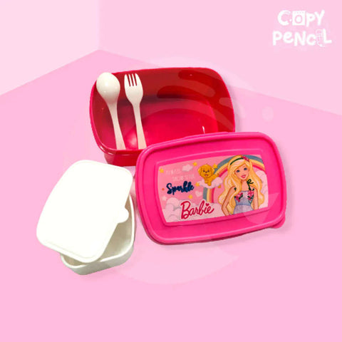 Barbie Lunch Box And Water Bottle Deal Girls/Kids School Lunch Box and Water Bottle Deal