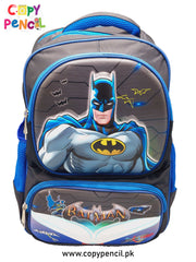 Batman Themed Backpack For Kids Superhero School Bag CopyPencil.pk