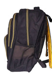 CAT School Bag For Students Cool Black Color Multipurpose Backpack For Boys