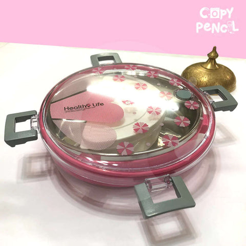 Stainless Steel Circle Lunch Box for Kids and Office | High Quality Lunch Box