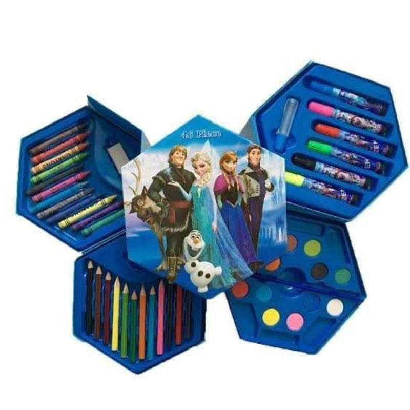 School Color Kit, Quantity Per Pack: 46 Pcs Of Art Set ,Packaging