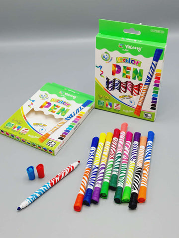 Yalong Double Head, Brush Tip Color Pens