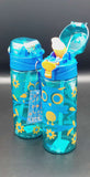 Cute Owl Themed Travel Water Bottle BPA Free Plastic Sipper