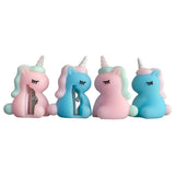 Unicorn Shaped Soft Silicone Manual Pencil Sharpener Creative Student Stationery