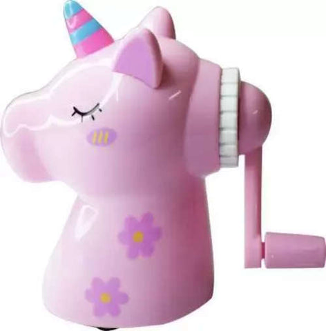 Unicorn Shaped Rotary Pencil Sharpener Manual Mechanical Pencil Sharpener Machine For Kids