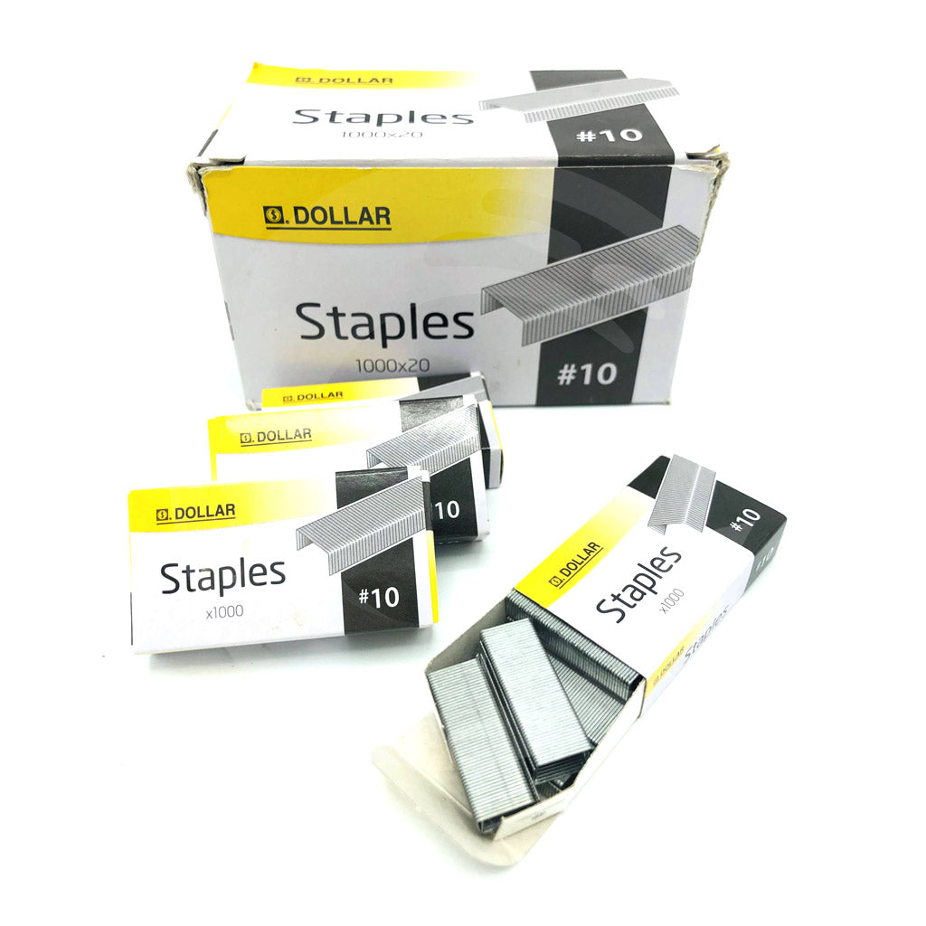 Buy Stapler Pins Dollar Staples X1000 Pins 10 Copypencilpk