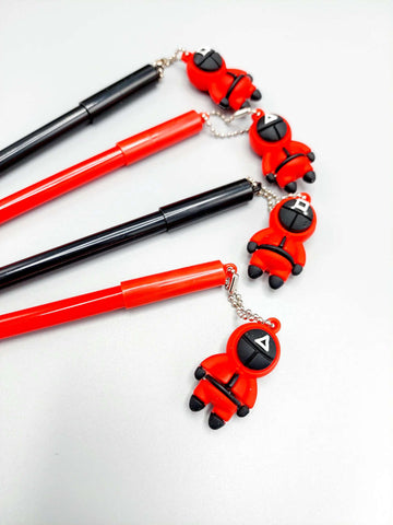 Fancy Ball Pen Red and Black Color Ball Pen