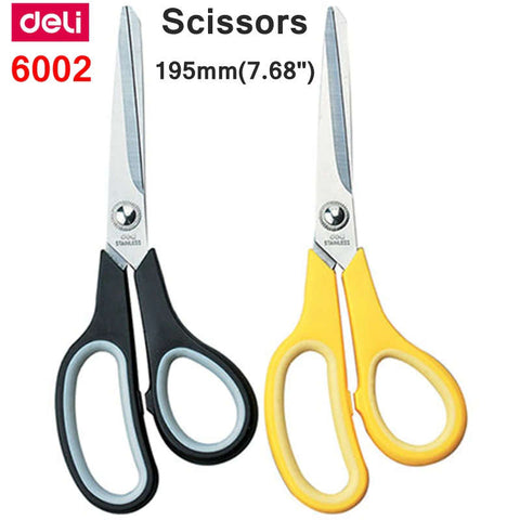 Deli Paper Scissors 6002 available in 2 colors