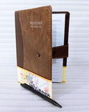 Leather Cover Note Book 32k