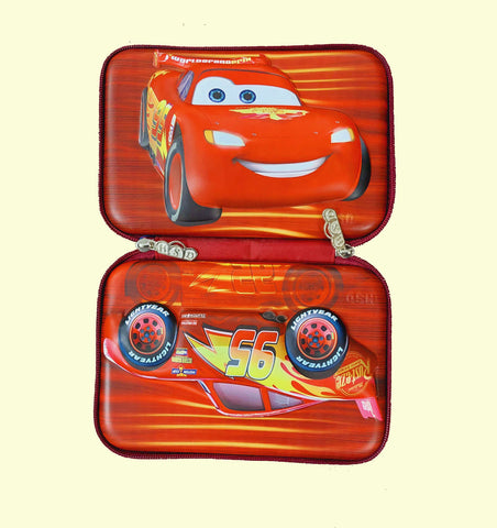 Lightning McQueen Hard Shell Car (3D) Boys Pencil Case | Boys Pencil Pouch