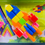 Creative magic panel For Kids DIY Learning Lego Blocks Modern Set Game Educational Toy Buy Online in Pakistan