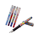 Dollar Bliss Colored Fountain Pen FP-1 Pack Of 10 Pens
