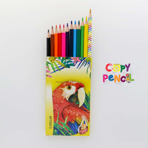 Dollar My Color Pencil 12 Colors Half / Full