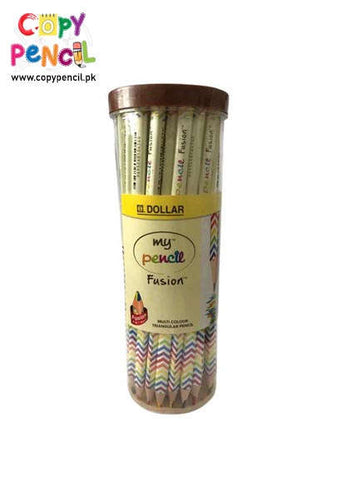 Dollar My Pencil Fusion Full Size Color Pencils Pack Of 48 Pencils
