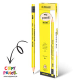 Dollar My Pencil wow 2HB Lead Pencil Pack of 12 Yellow