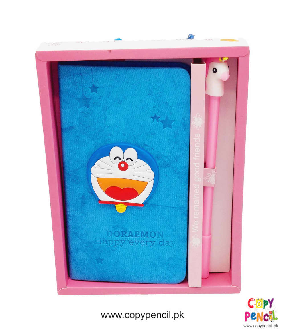 Doraemon Notebook Sets Creative Journal With Pen
