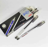 Dux Stick Gel Ball Pen Black Blue Color 0.7mm Ultra Fine Smooth Gel Pen