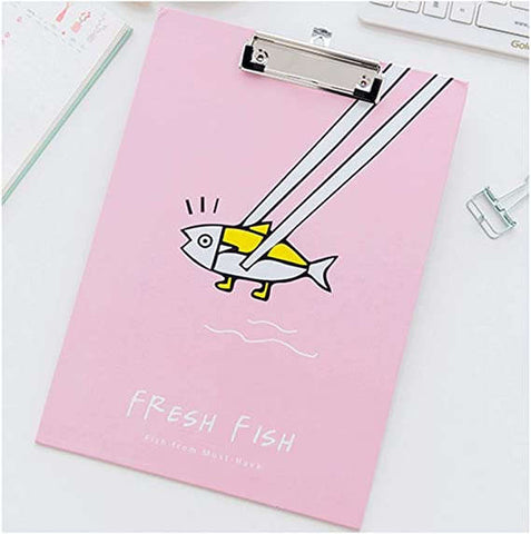 Cute Cartoon Clipboard For Boys and Girls Hard Paper File Folder Clip Board Cool Stationary For School