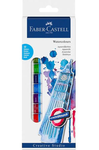 Faber Castell Water Color tubes set 12 pc