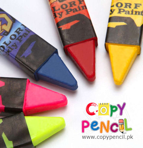 Colorful Face And Body Painting Crayons Set Of 12 Colors Face Art Painting Makeup Crayons