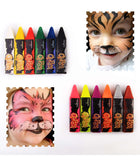 Colorful Face And Body Painting Crayons Set Of 12 Colors Face Art Painting Makeup Crayons