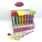Fancy Fruit designed Bullet Sikka Lead Pencil mechanical pencil for kids