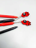 Fancy Ball Pen Red and Black Color Ball Pen
