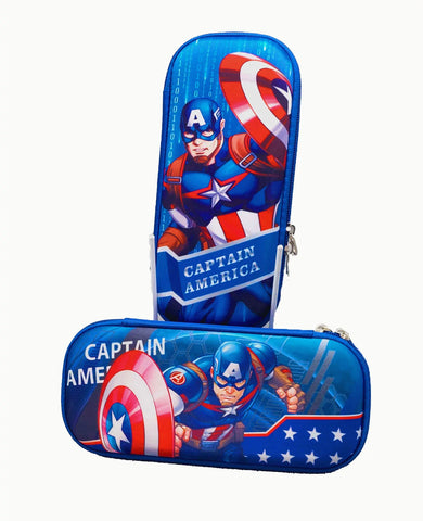 Captain America Themed Cool School Deal For Kids Superhero Fun Festive Gift Range For Juniors | Super Saver Deal For Boys
