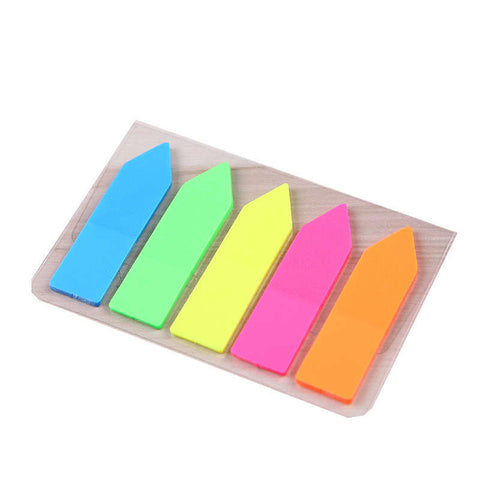 Sticky Notes Flag Multi Color Index Tabs Adhesive Strips Writeable Labels