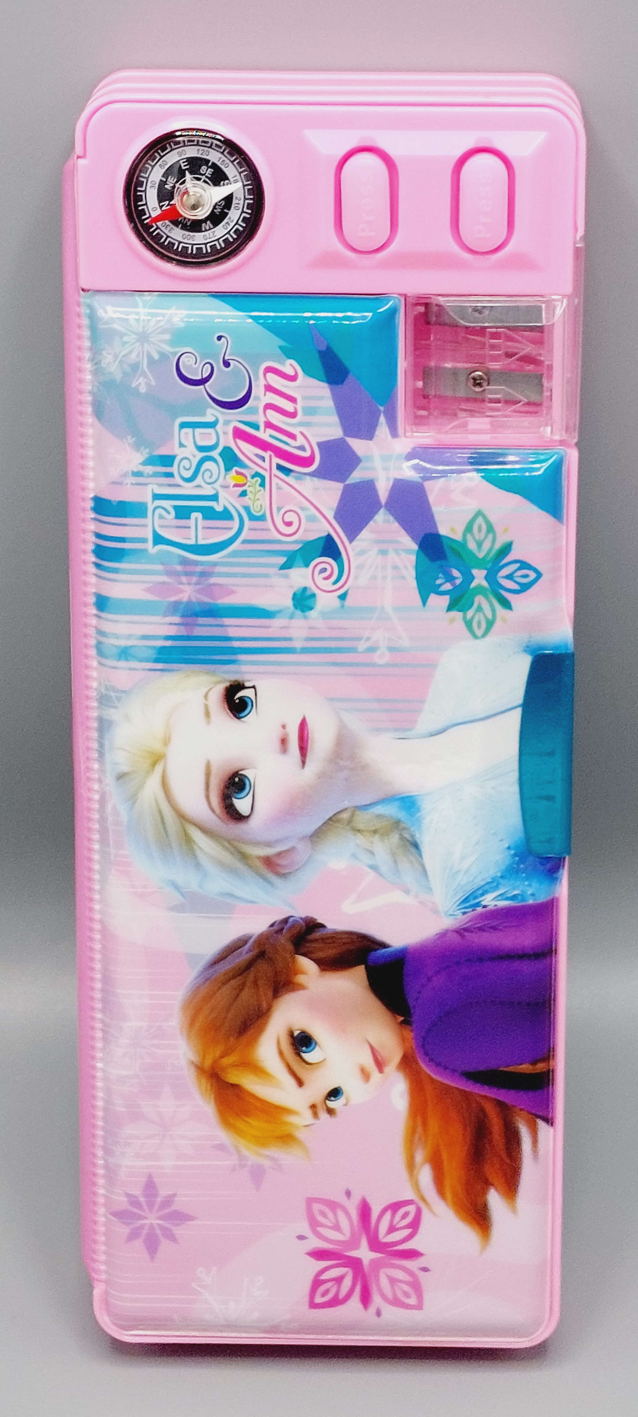 Pink Geometry Box Buy Geometry Box Frozen For Girls With Navigation Compass Design ...