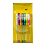 Glitter Pen Set of 7 Colors | Gel Glitter Pen