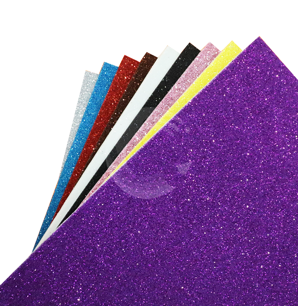 Hard And Reliable, Multi-Utility Glitter Foam Paper 