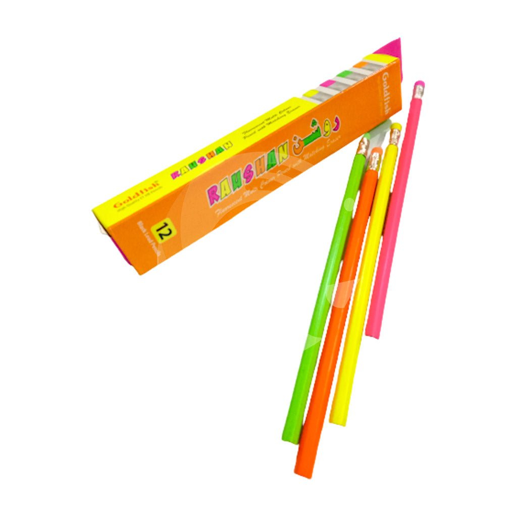 Goldfish Roshan Lead Pencil Pack Of 12 Pencils