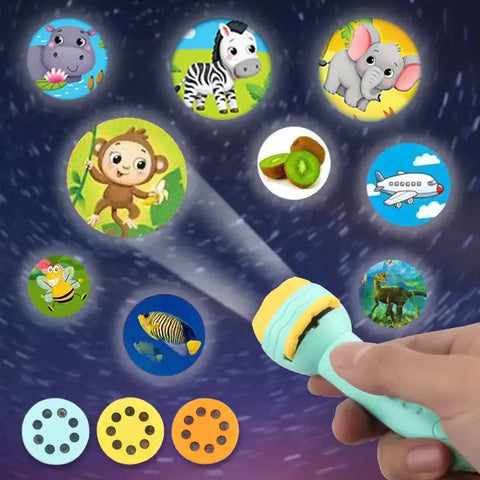 Mini Flashlight Slide Projector Toy For Kids Buy Online Projector Toy